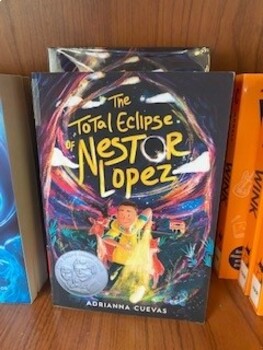 Preview of A Total Eclipse of Nestor Lopez by Adrianna Cuevas  Battle of the Books