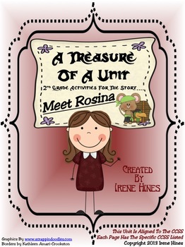Preview of Treasures ~ A Treasure Of A Unit For 2nd Grade: Meet Rosina
