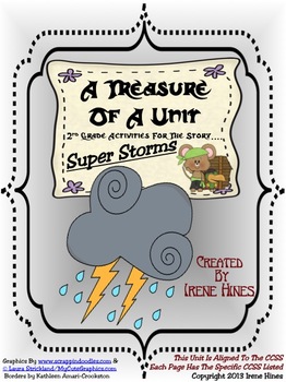 Preview of Treasures : A Treasure Of A Unit For 2nd Grade: Super Storms