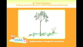 Preview of A Tree Grows: A Story about Patience, Self-esteem and Diversity