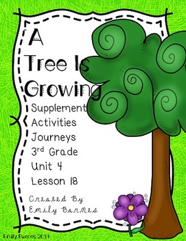 journeys grade 3 a tree is growing