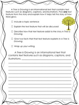 A Tree is Growing--Journeys Grade 3-Lesson 18 by Read All About It