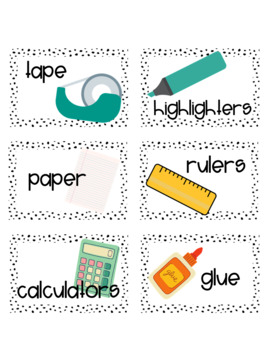 A Trendy Classroom Labels by A Trendy Teacher Shop | TpT