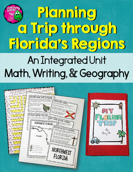 Preview of Florida's Regions Integrated Unit Plan a Trip Around the State  Geography