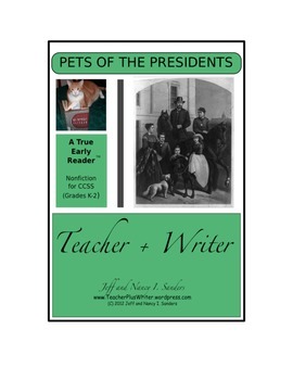 Preview of A True Early Reader: Pets of the Presidents