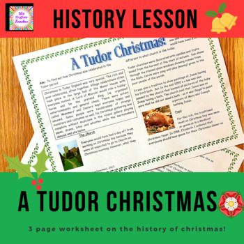 Preview of Tudor Christmas Celebrations lesson