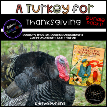 Preview of A Turkey For Thanksgiving By Eve Bunting