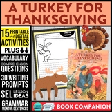 A TURKEY FOR THANKSGIVING activities READING COMPREHENSION