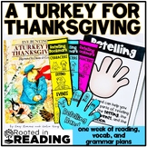 Rooted in Reading for A Turkey for Thanksgiving Lesson Pla
