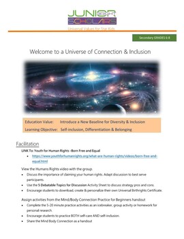Preview of A Universe of Connection & Inclusion - A New Baseline Strategy
