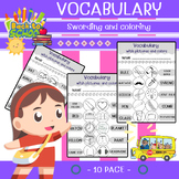 A VOCABULARY AND COLORING