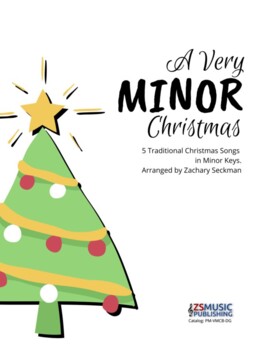 Preview of A Very MINOR Christmas - Songbook for Beginner Piano Students
