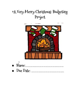 Preview of A Very Merry Christmas: A Budgeting Project