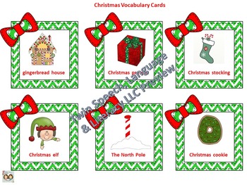 A Very Merry Christmas-Themed Pre-K Speech, Language & Literacy Unit