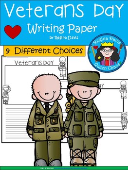 Veteran's Day Letter Writing Paper – Teacher Doodles