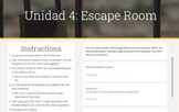 A Viajar / Preterite: Spanish Virtual Escape Room (Updated