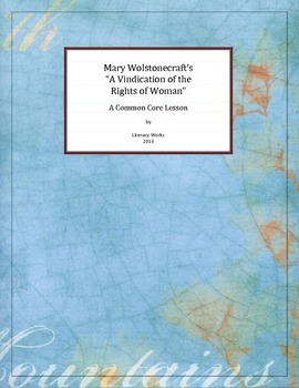 mary wollstonecraft shelley a vindication of women