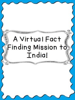 Preview of A Virtual Fact Finding Mission to India!