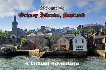 Preview of A Virtual Scavenger Hunt In Scotland - Distance Learning Adventure