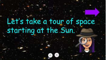 Preview of A Virtual Tour Of Outer Space /  Our Solar System