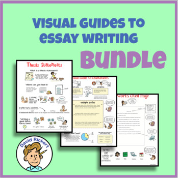 Preview of Research Paper Bundle (Visual Guides to Writing)