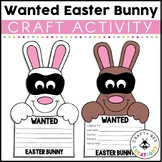 Easter Bunny Craft Template Spring Writing Prompts March B