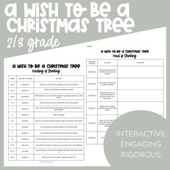 Kindness Read Aloud Activities: A Wish To Be A Christmas Tree