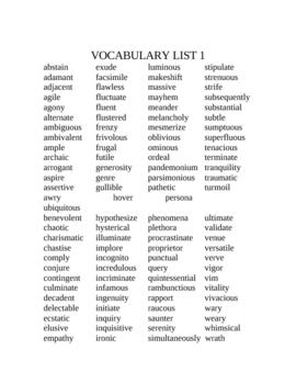 We've all blundered at one time or another.  English vocabulary, Words,  Vocabulary list
