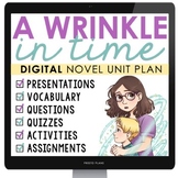 A Wrinkle in Time Unit Plan - Madeleine L'Engle Novel Stud