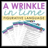 A Wrinkle in Time Figurative Language Assignments and Answer Keys