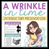 A Wrinkle in Time Introduction Presentation - Discussion, 