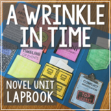 A WRINKLE IN TIME Novel Unit Study | Lapbook Project Activity