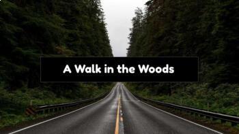 Preview of A Walk Through The Woods Agenda Pack