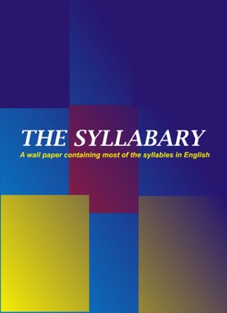 Preview of A Wall Paper of the English Syllables