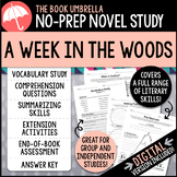A Week in the Woods Novel Study { Print & Digital }