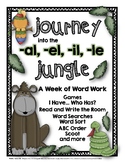 A Week of Word Work: Journey into the Schwa -al, -el, -il,
