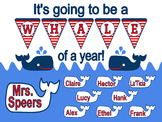 A Whale of a Year! Back to School Bulletin Board