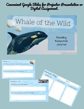 Preview of A Whale of the Wild by Rosanne Parry Reading Journal Slides