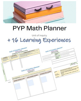 Preview of A Whole Math Unit of Inquiry - PYP Planner - Fractions, Decimals & Percentages