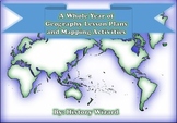 A Whole Year of Geography Lesson Plans and Mapping Activities
