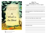 A Wind In The Door Novel Study Booklet