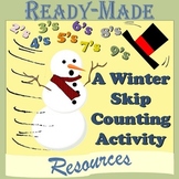 A Winter Skip Counting Activity: 2's through 9's