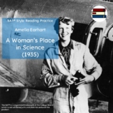 A Woman's Place in Science by Amelia Earhart | SAT Test Pr