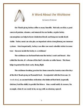 Preview of A Word About the Wishbone
