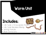 A Worm Unit - Worm Life Cycle and Label the Worm