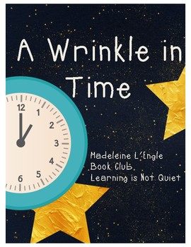 Preview of A Wrinkle In Time (Dice Discussion, Teacher Guide, Vocabulary, Writing Response)