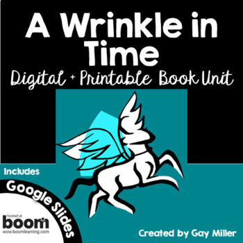 Preview of A Wrinkle in Time Novel Study: Digital + Printable Book Unit [Madeleine L'Engle]