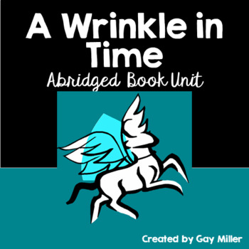 Preview of A Wrinkle in Time Abridged Novel Study: vocabulary, comprehension, writing