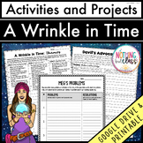 A Wrinkle in Time | Activities and Projects | Worksheets a