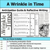 A Wrinkle in Time - Anticipation Guide & Reflection
